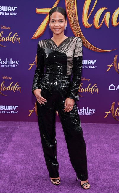Christina Milian, Aladdin premiere